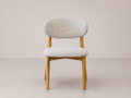 Chaise de salle à manger en chêne