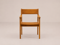 Fauteuil en bois d'iroko