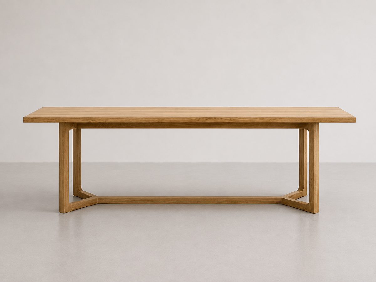 Table de salle à manger en chêne massif