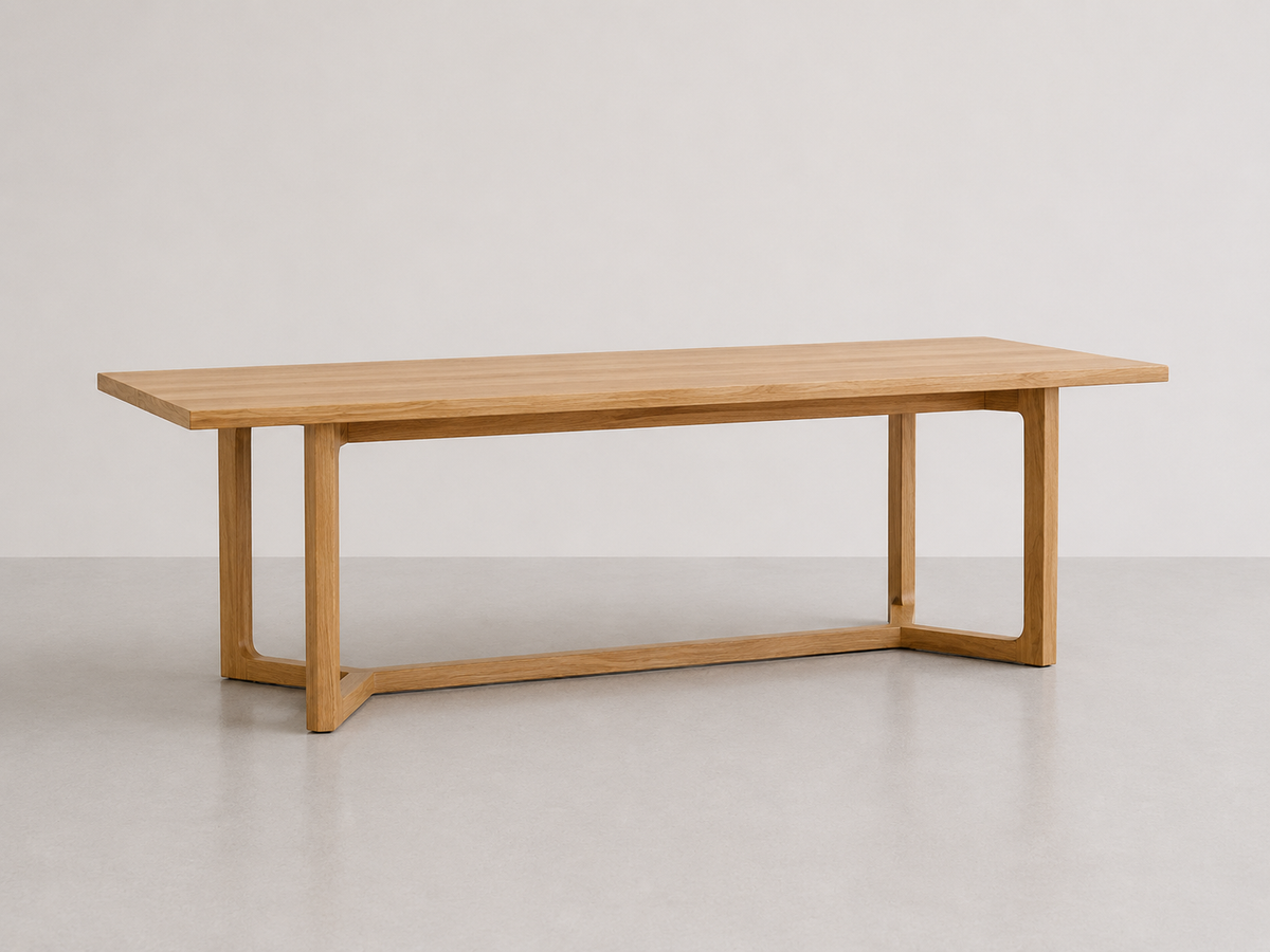 Table de salle à manger en chêne massif