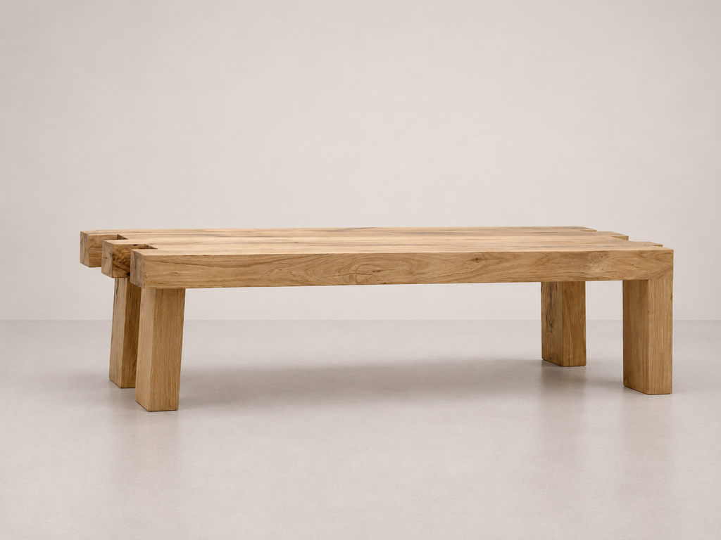 Table basse en chêne
