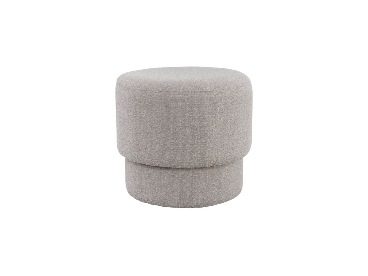 Pouf de rangement en tissu