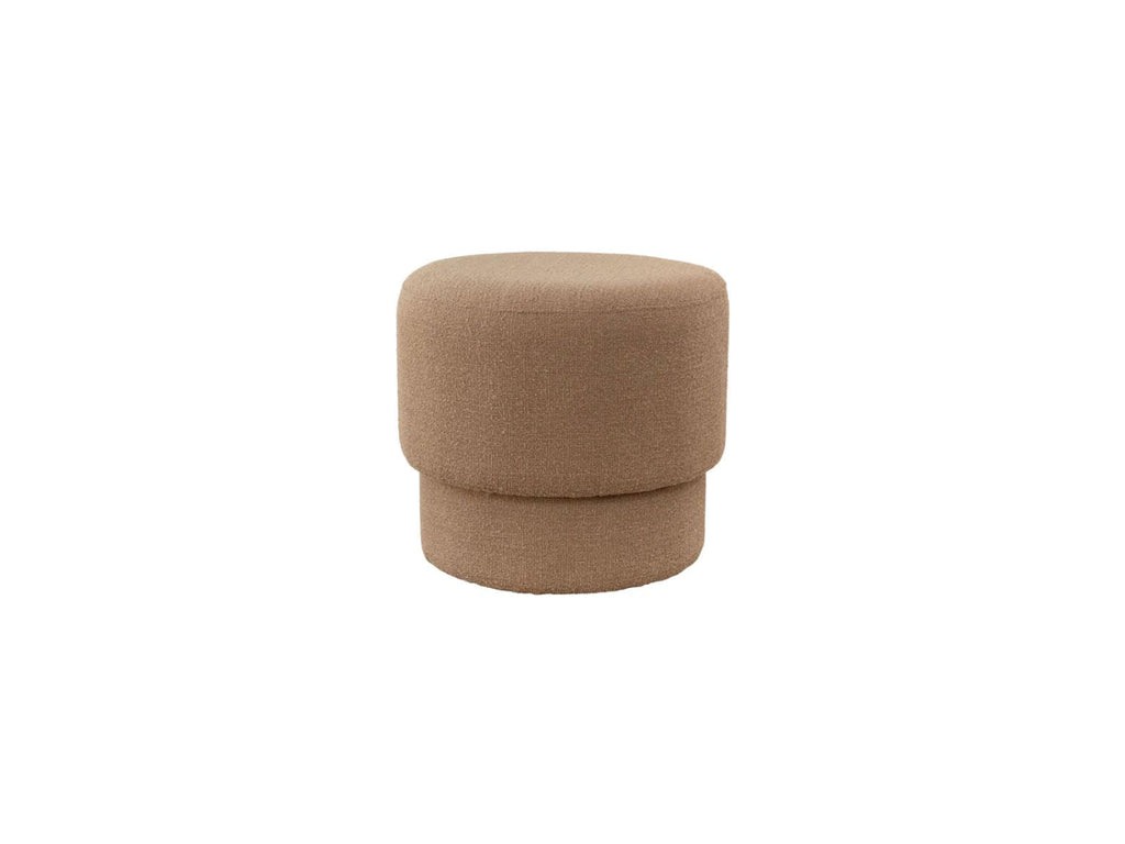 Pouf de rangement en tissu