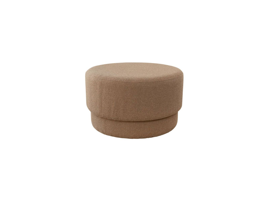 Pouf de rangement en tissu