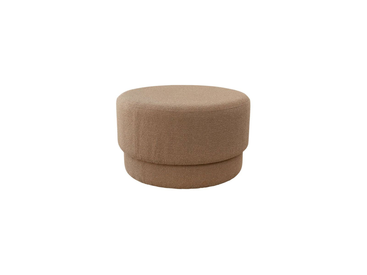 Pouf de rangement en tissu