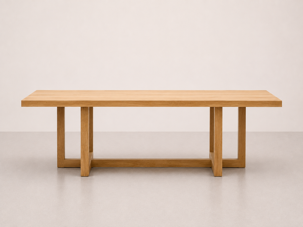 Table basse en bois massif