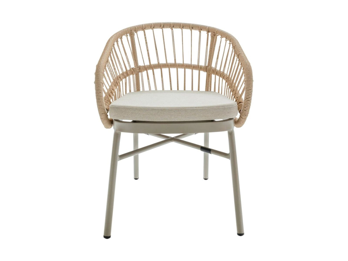 Chaise de salle à manger d'extérieur