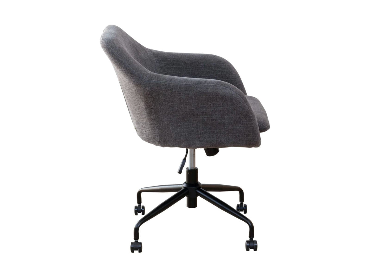 Chaise de bureau en tissu