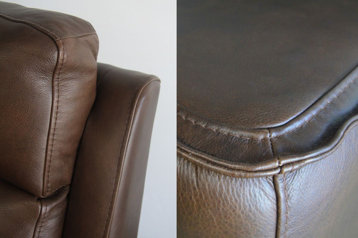 Fauteuil inclinable en cuir de luxe
