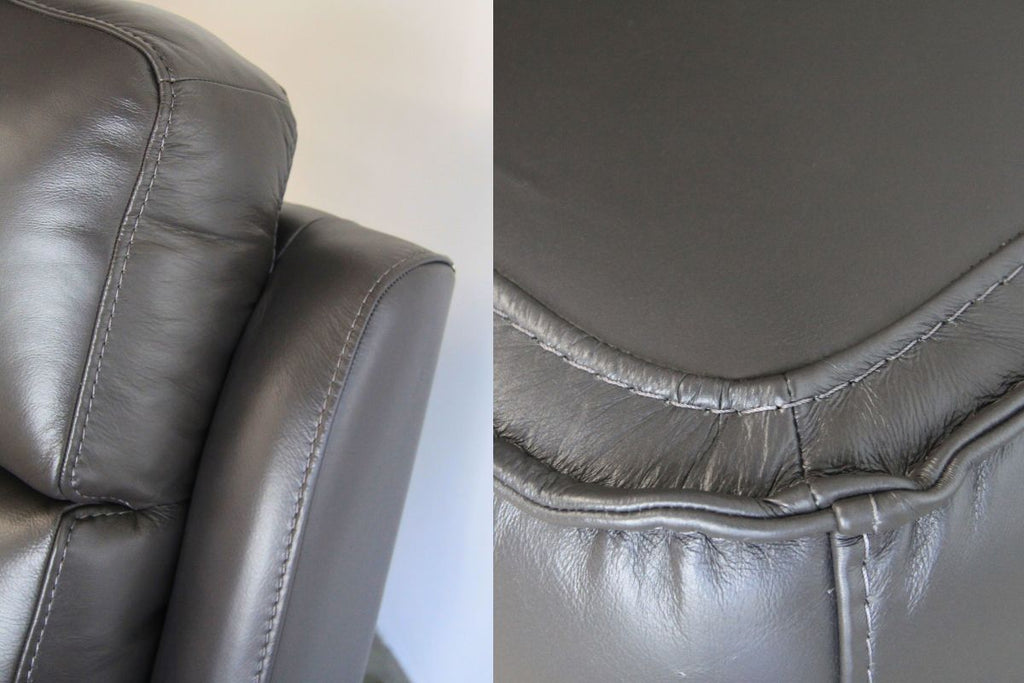 Fauteuil inclinable en cuir de luxe