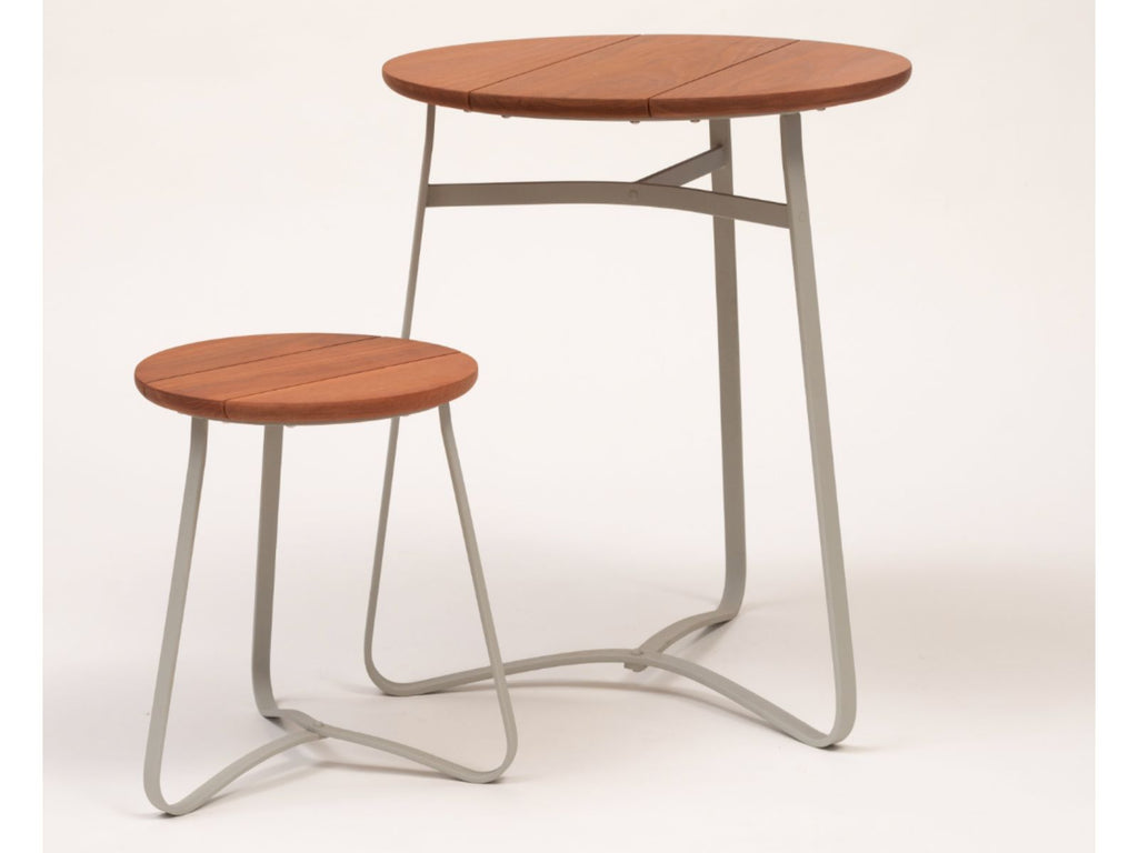 Tabouret bois et métal