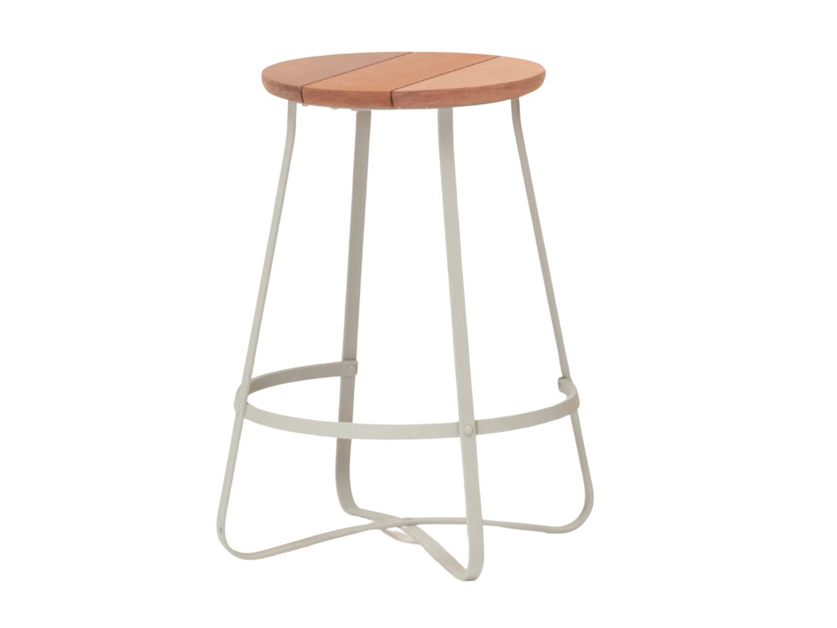 Tabouret de bar bois et acier