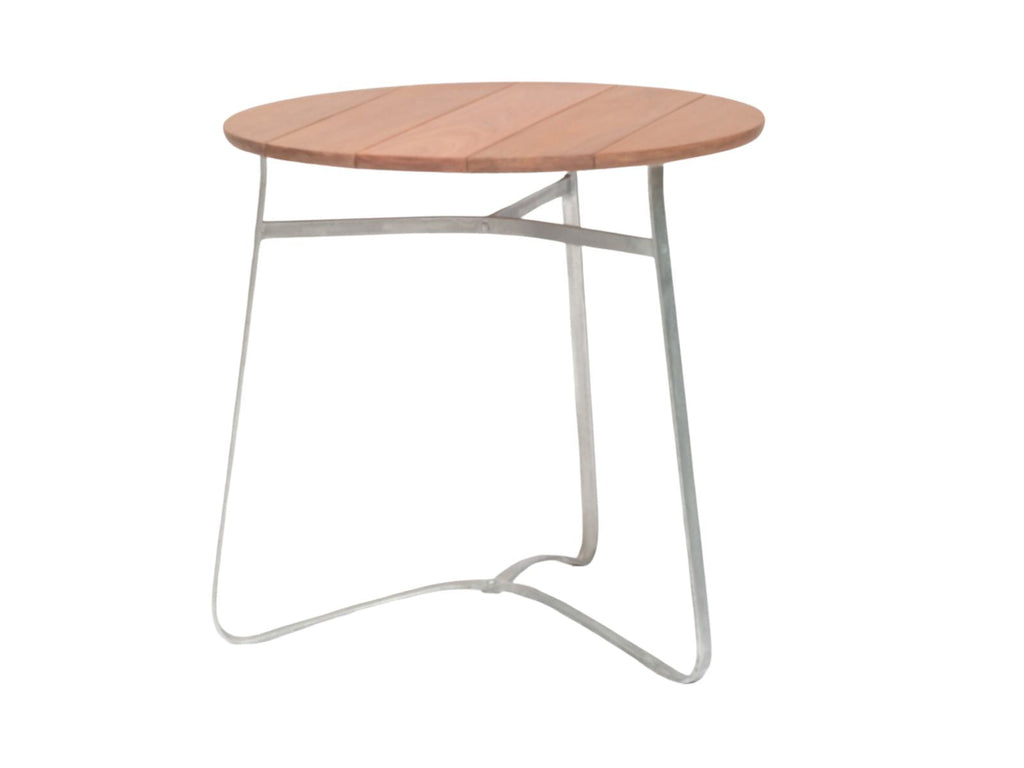 Table à manger en bois et acier