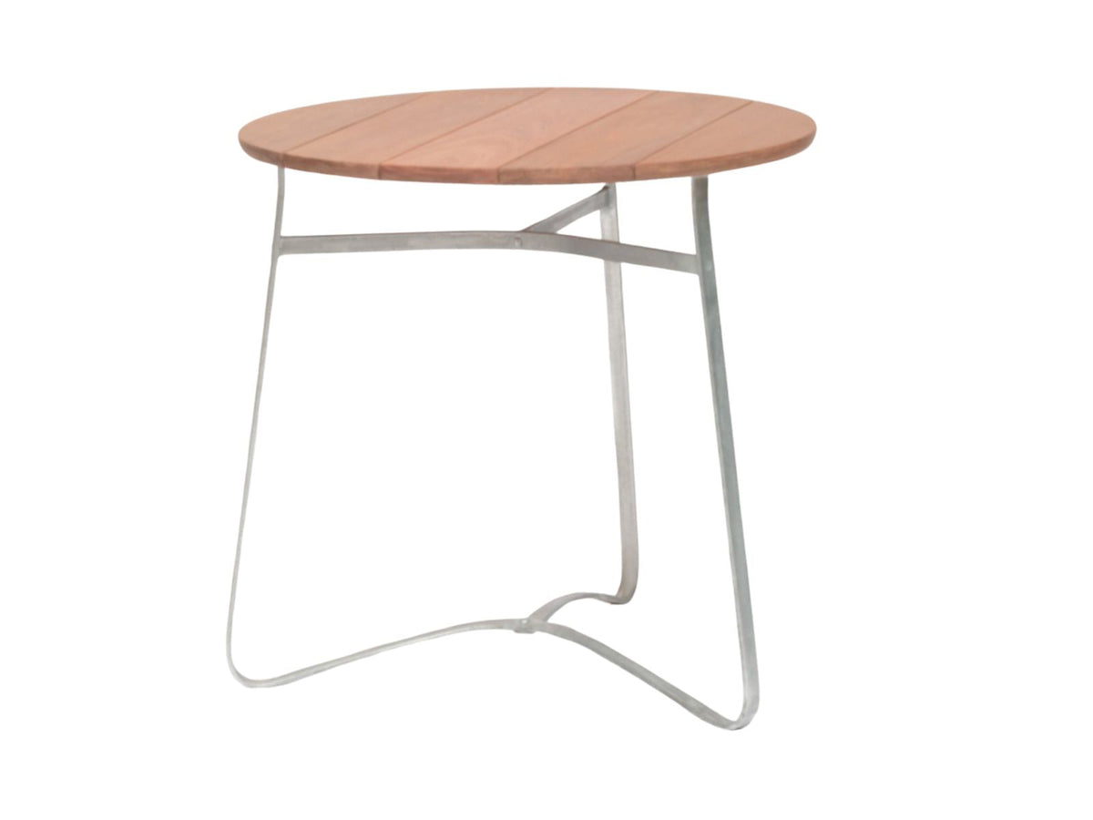 Table à manger en bois et acier