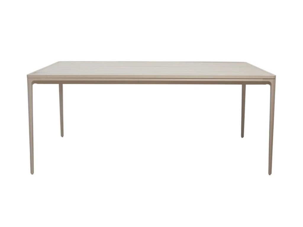 Table de jardin rectangulaire en aluminium 6 places