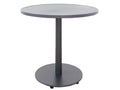 Table ronde d'extérieur 4 places en aluminium