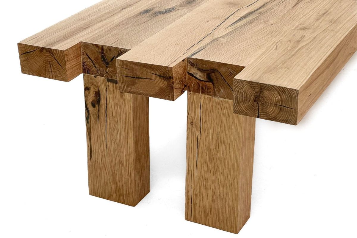 Table basse en chêne