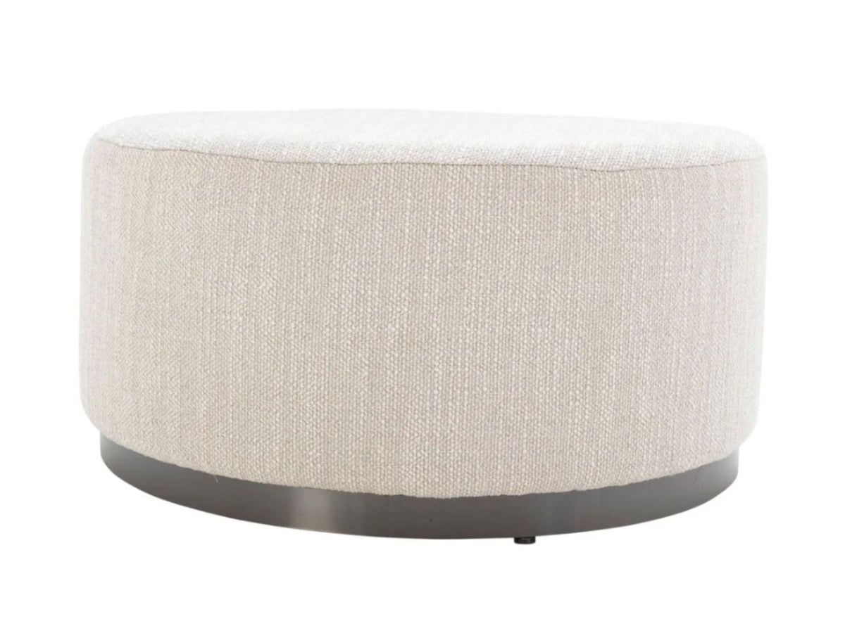 Pouf de rangement en tissu