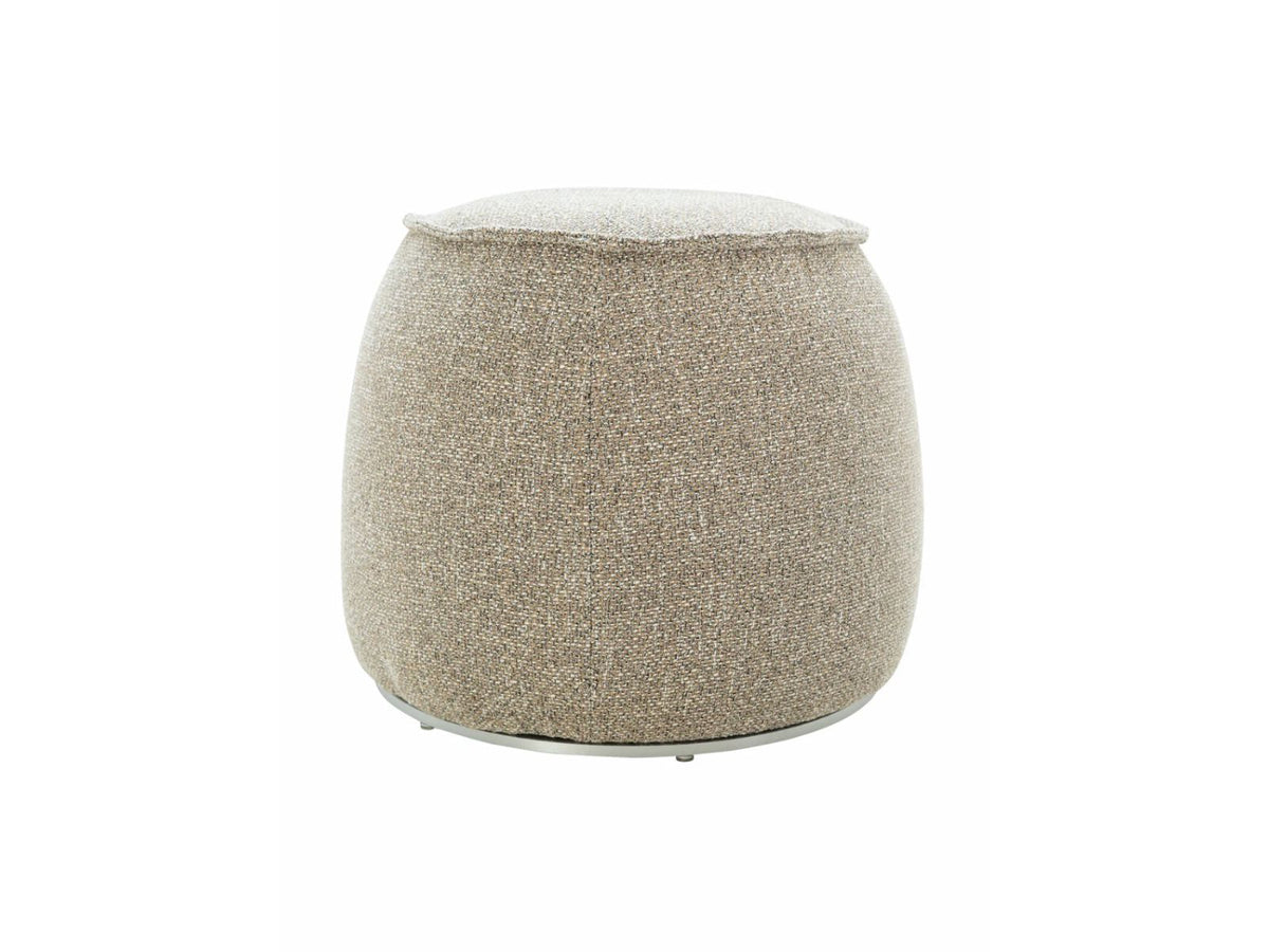 Tabouret pivotant en tissu