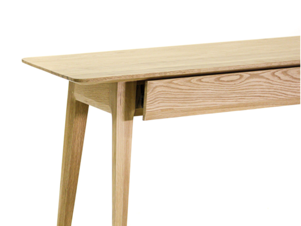 Bureau scandinave en chêne 1,2 m